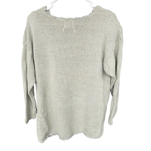 Vintage Bentley Sweater Womens Large Cottagecore Green Embroidered Grandma - Picture 2 of 9